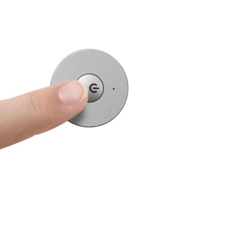 Tresco Lighting Tresco FREEDiM Series Micro Dimmer, Nickel L-WLD-1RND-NI-1